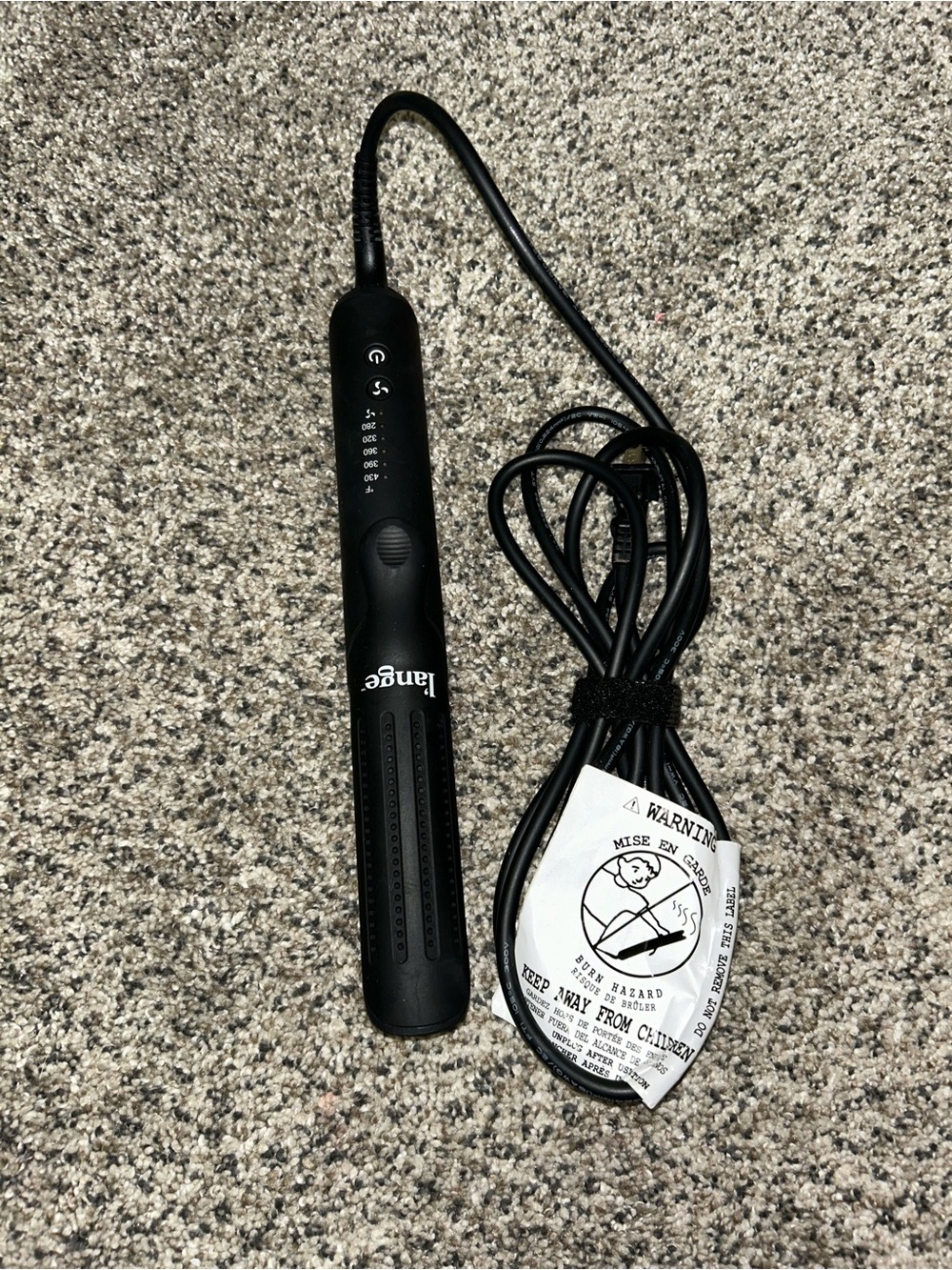 L'ange Le Duo 360 Airflow Hair Styler in Matte Black
